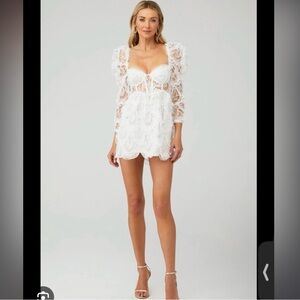 For Love & Lemons Tayla mini dress
